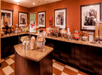 Breakfast area at Hampton Inn & Suites Tampa-North.