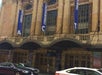Hotel entrance.