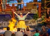 Ma setting pool on fire - Hatfield & McCoy Dinner Show in Pigeon Forge, Tennessee