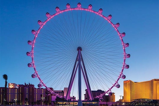 High Roller Wheel at the Linq in Las Vegas, NV