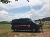 Mercedes Sprinter van vehicle used during tour