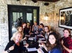 Group having wine during the Hill Country BBQ & Wine Shuttle in Austin, TX