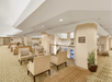Seating area near the function rooms.