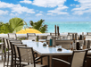 Restaurant at Hilton Cabana Miami Beach, FL. 