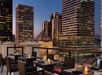Enjoy a charming cityscape view from the rooftop terrace.