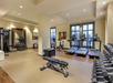 Fitness facilities with weights, treadmills, stationary bike, elliptical machine, and more.