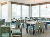 Breakfast dining area.
