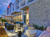 Patio at Hilton Garden Inn Destin Miramar Beach, FL.