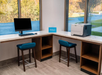Business center at Hilton Garden Inn Hanover Arundel Mills, MD.