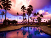 Outdoor pool with view of the ocean.