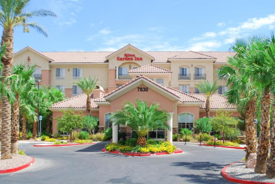 Hotel exterior.