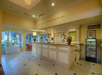Front desk and snack area.