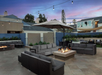 Gather around the firepit for cozy nights under the stars.