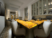 Restaurant at Hilton Garden Inn Miami South Beach, FL.