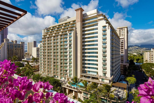 Hotel exterior at daytime.