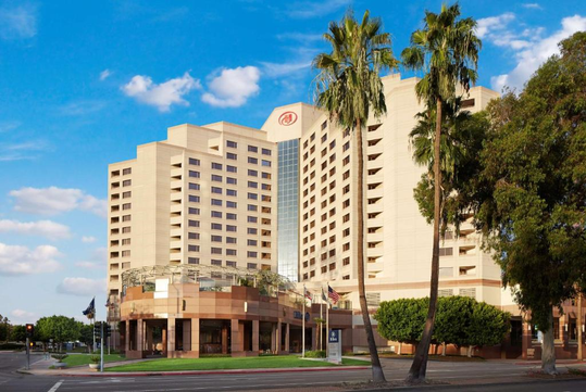 Hotel exterior.