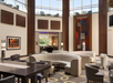 Lobby at Hilton Meadowlands, NJ.