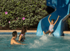 Waterslide at Hilton Orlando, FL.