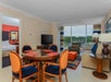 King Condo with a separate living and dining area and view of the shops, dining at Branson Landing.