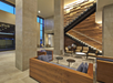 Lobby seating area.