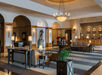 Lobby at Hilton Santa Clara.