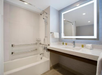 Private bathroom at Hilton Downtown Tampa, FL.