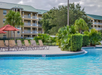 Outdoor pool at Hilton Vacation Club Mystic Dunes Orlando, FL. 