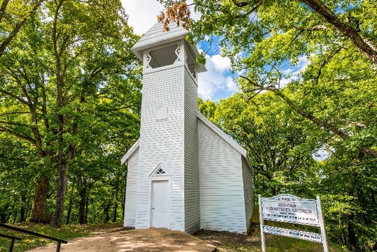 The Morgan Community Church on the Historic Farm Tour
