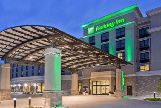 Hotel main entrance.