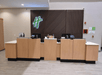 Front desk.