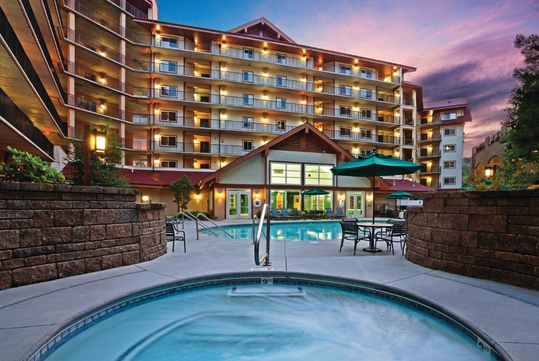 Enjoy a relaxing day at the hotel's outdoor pool and hot tub.