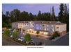 Enchanting hotel exterior with parking space.