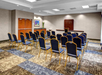 Meeting room in a theater style set-up.