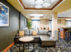 Lobby with comfortable seating.