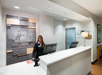 Front desk at Holiday Inn Express New York City Times Square.