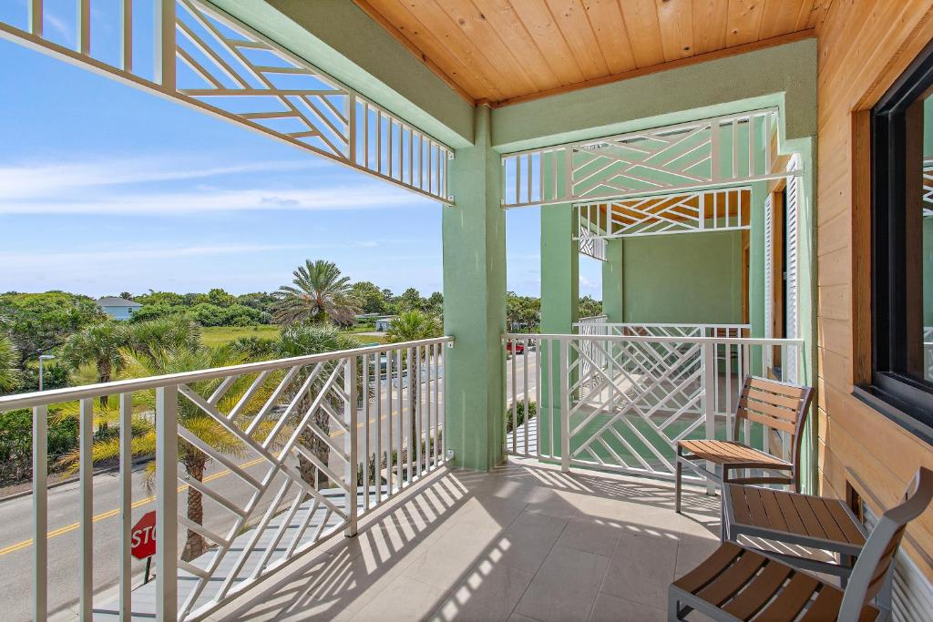 Enjoy peaceful moments and scenic sights from the comfort of your private balcony.