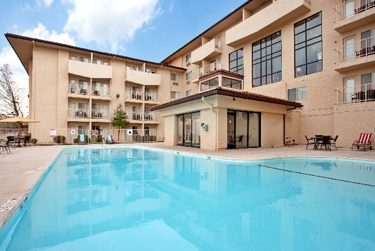 Pool area at the Holiday Inn Express & Suites Branson 76 Central
