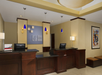 Front desk.