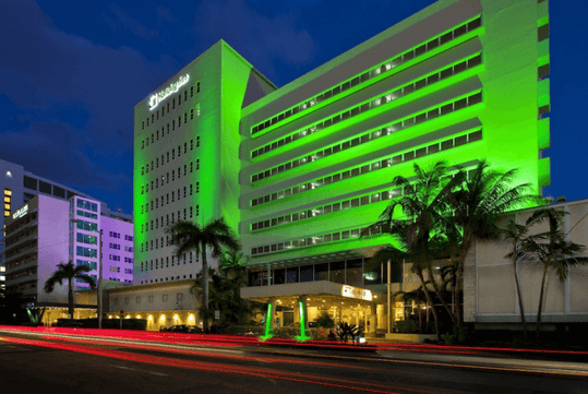 Exterior at Holiday Inn Miami Beach - Oceanfront, FL.