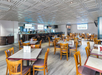 A relaxed dining area perfect for casual gatherings.