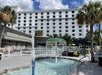 Outdoor pool with a children's area at Holiday Inn & Suites across from Universal Orlando in Orlando, FL.