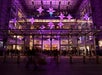 See the stunning lights at the Time Warner Center.
