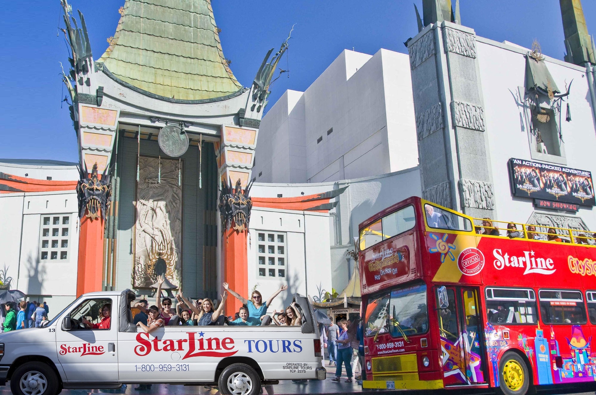 Celebrity Homes Bus tour together with the Hop on Hop off Bus tour