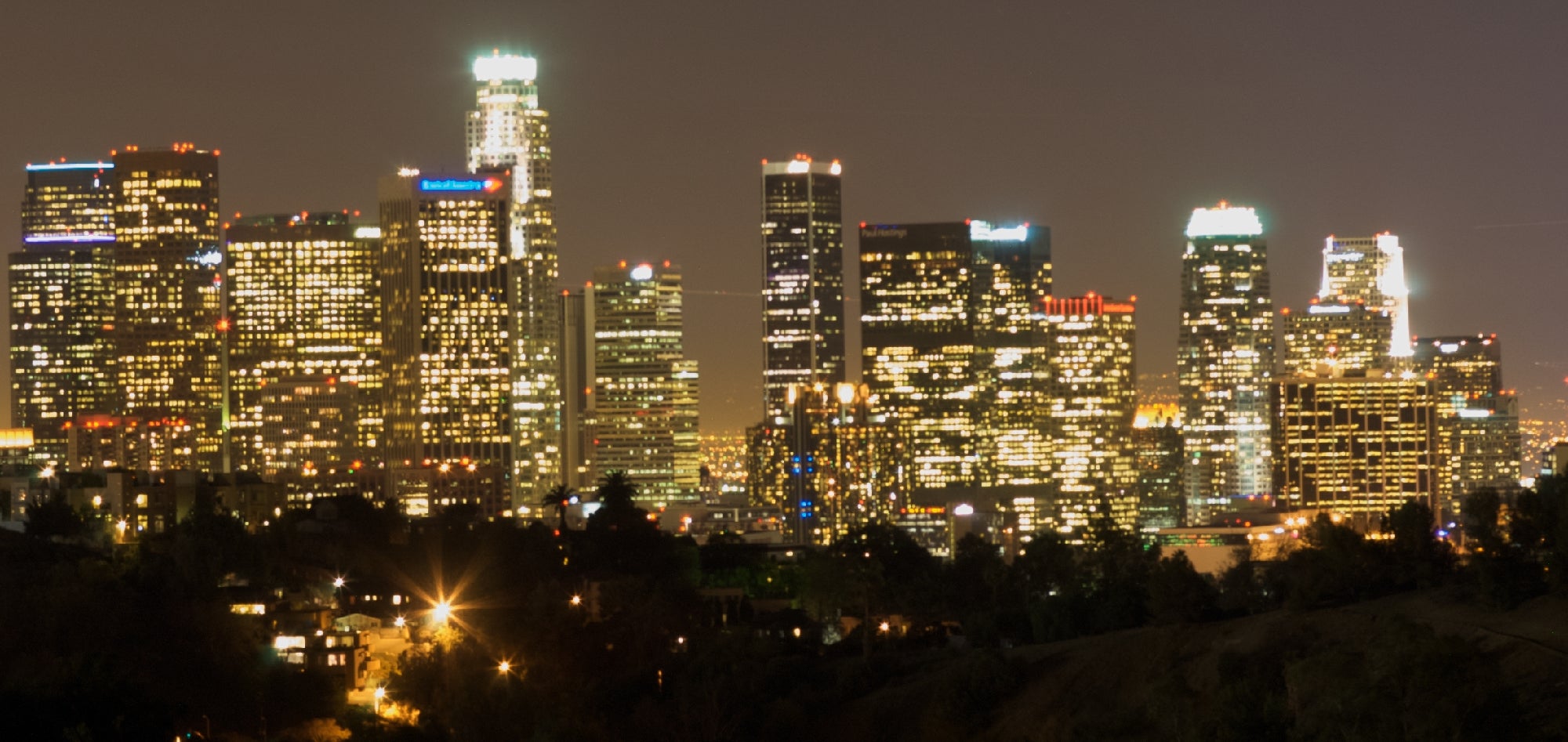 Downtown L.A. views