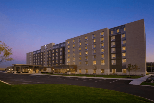 Exterior at Homewood Suites by Hilton Toronto Vaughan, ON.