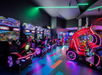 Game room/arcade.