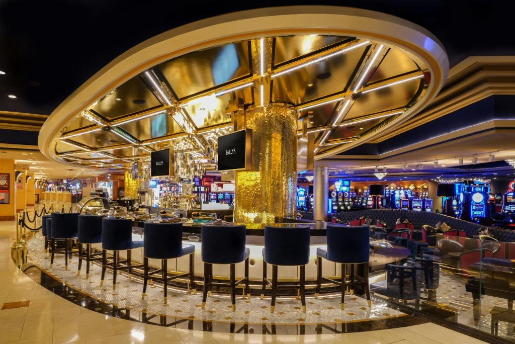 Bar at the hotel.