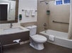 Guest bathroom amenities.