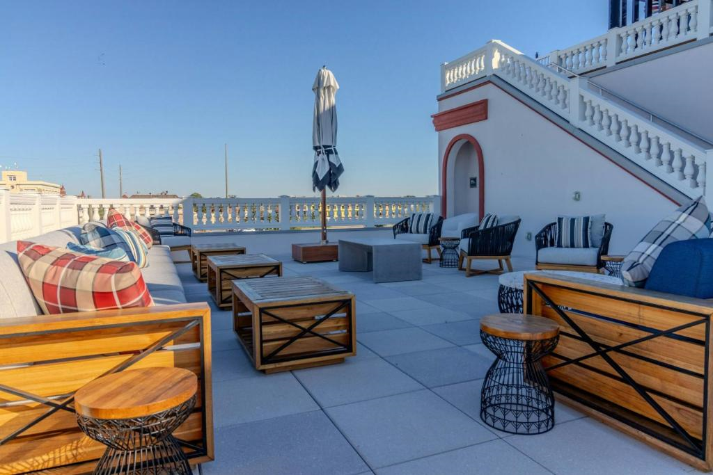 Rooftop patios with stunning views