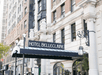 Hotel entrance, Hotel Belleclaire, New York, NY. 